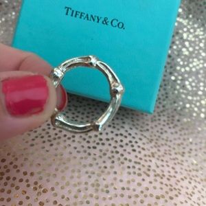 💯 authentic Tiffany & Co bamboo ring